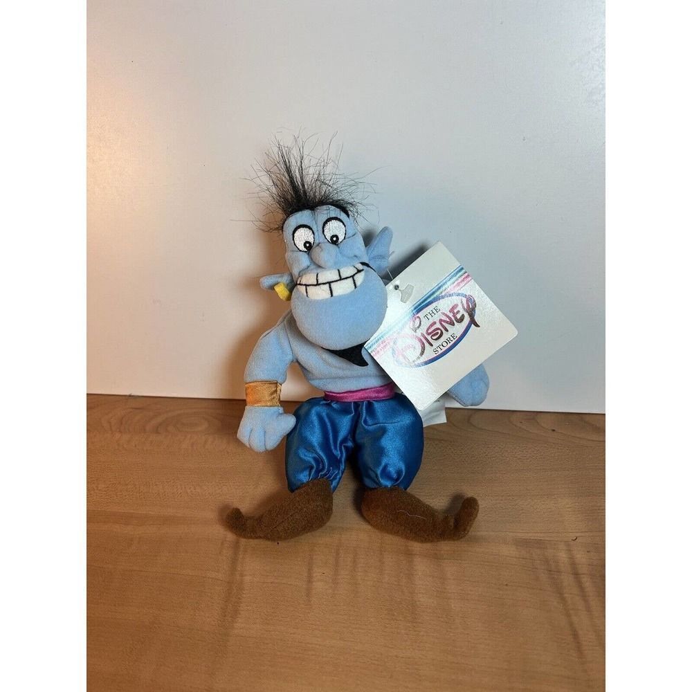 Disney Store Exclusive Aladdin Movie Genie Bean Bag Toy - New with tags